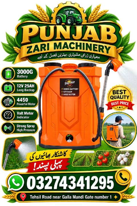 Electric Battery Spray Machine