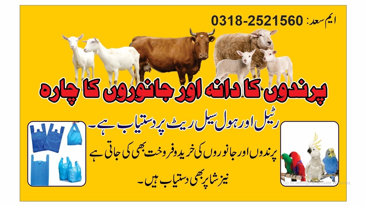 Hanif and sons Fooder Karachi